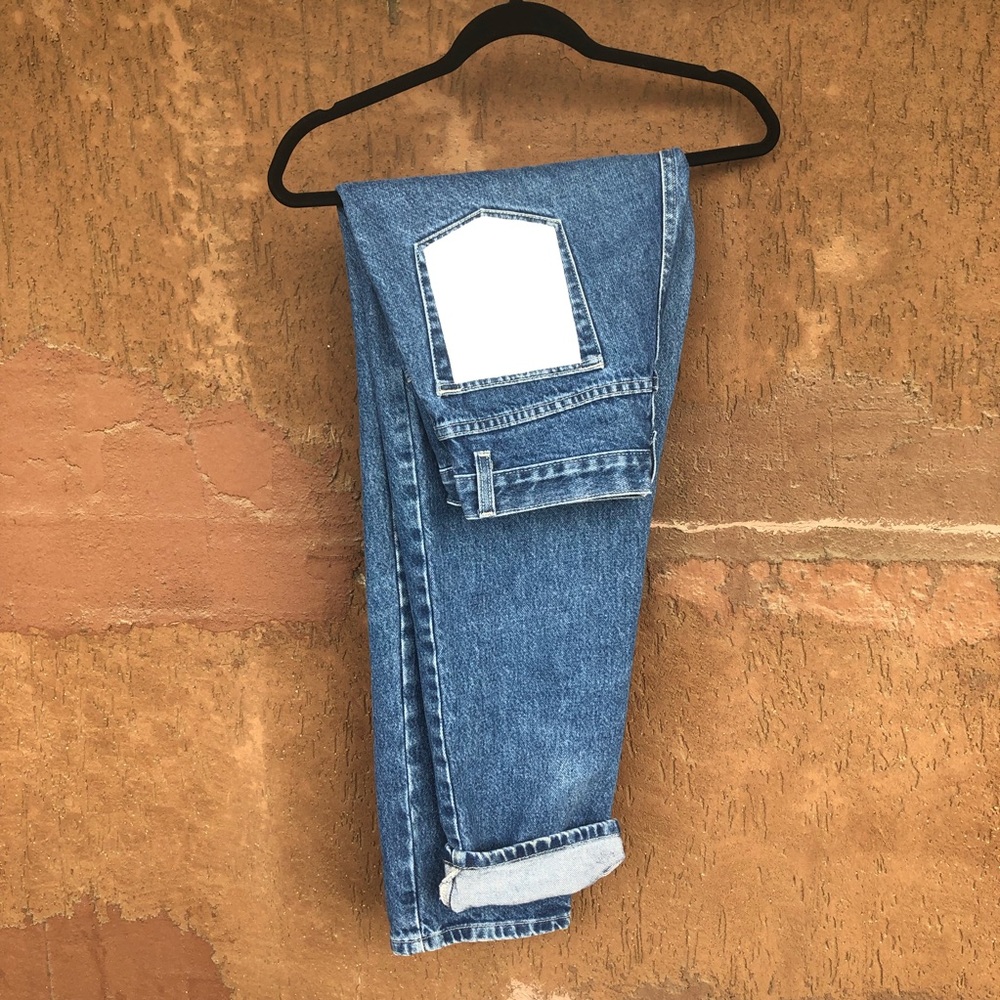 👖 VINTAGE 80s90s Colour Block Jeans